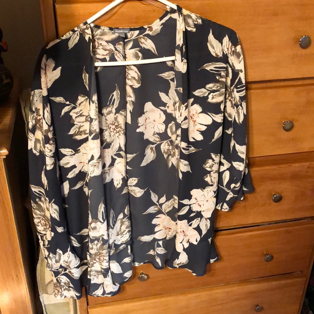 Floral cardigan